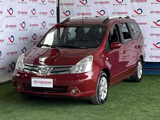 NISSAN GRAND LIVINA 1.8 SL 16V FLEX 4P AUTOMÁTICO NISSAN GRAND LIVINA 1.8 SL 16V FLEX 4P AUTOMÁTICO